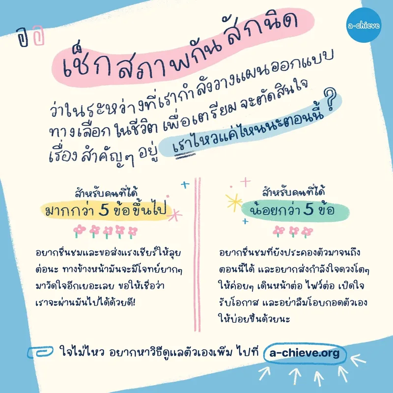 รูปประกอบ: 10 Checklist เราไหวแค่ไหนนะตอนนี้?