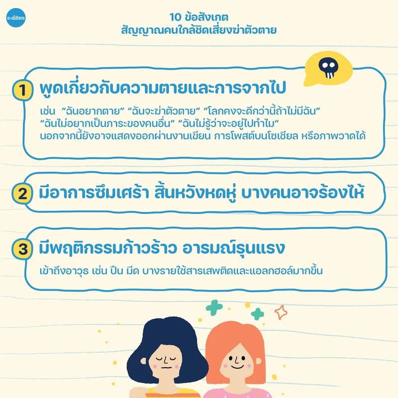 รูปประกอบ: 10 ข้อสังเกตสัญญาณคนใกล้ชิด