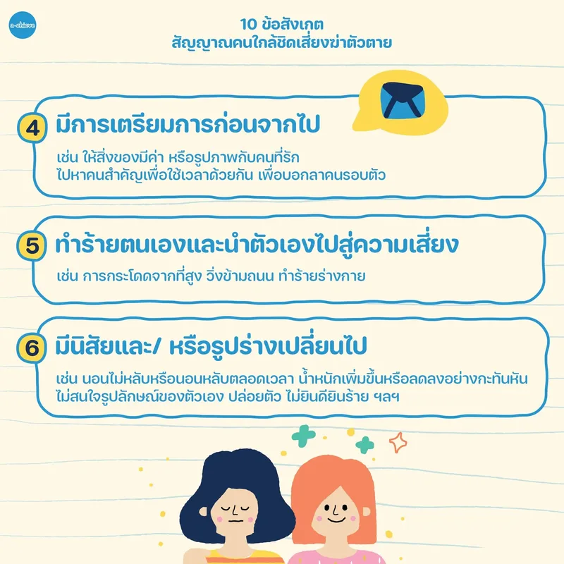 รูปประกอบ: 10 ข้อสังเกตสัญญาณคนใกล้ชิด