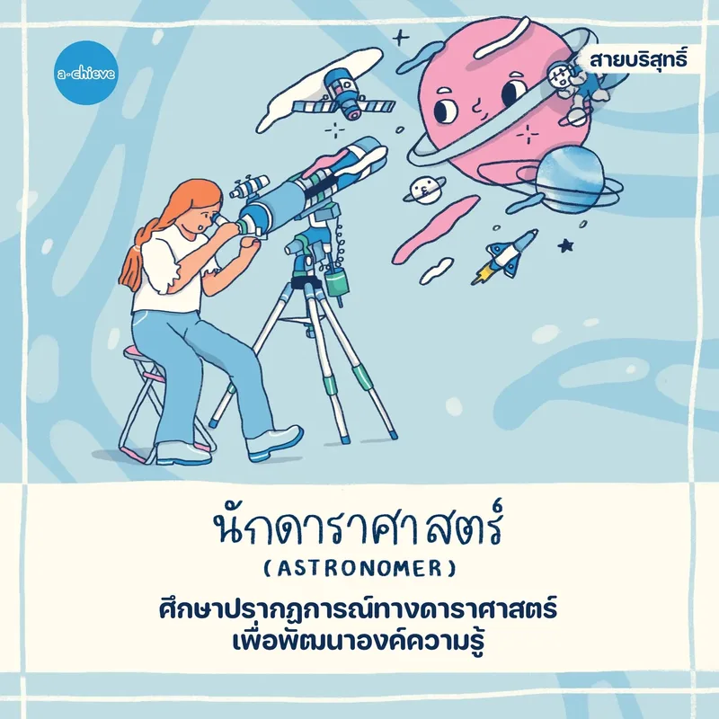 รูปประกอบ: จักรวาลอาชีพ วิทยาศาสตร์