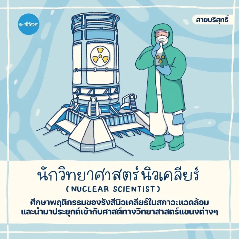 รูปประกอบ: จักรวาลอาชีพ วิทยาศาสตร์