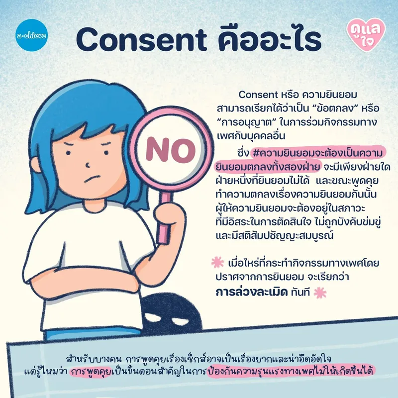 รูปประกอบ: “เงียบ” ไม่ได้แปลว่า “ได้” ทำความเข้าใจ “Consent” กติกาปลอดภัยที่จำเป็นสำหรับคนทุกเพศ 