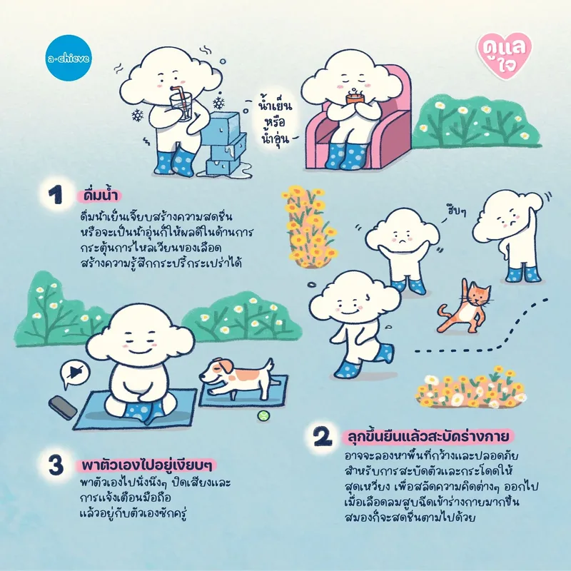 รูปประกอบ: ฮาวทูตั้งหลักอารมณ์ใหม่ใน 5 นาที