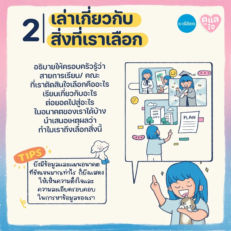 รูปประกอบ: ความฝันเป็นของเรา แต่ค่าเทอมเป็นของที่บ้าน คุยกับพ่อแม่ยังไง ในวันที่ใจไม่ตรงกัน