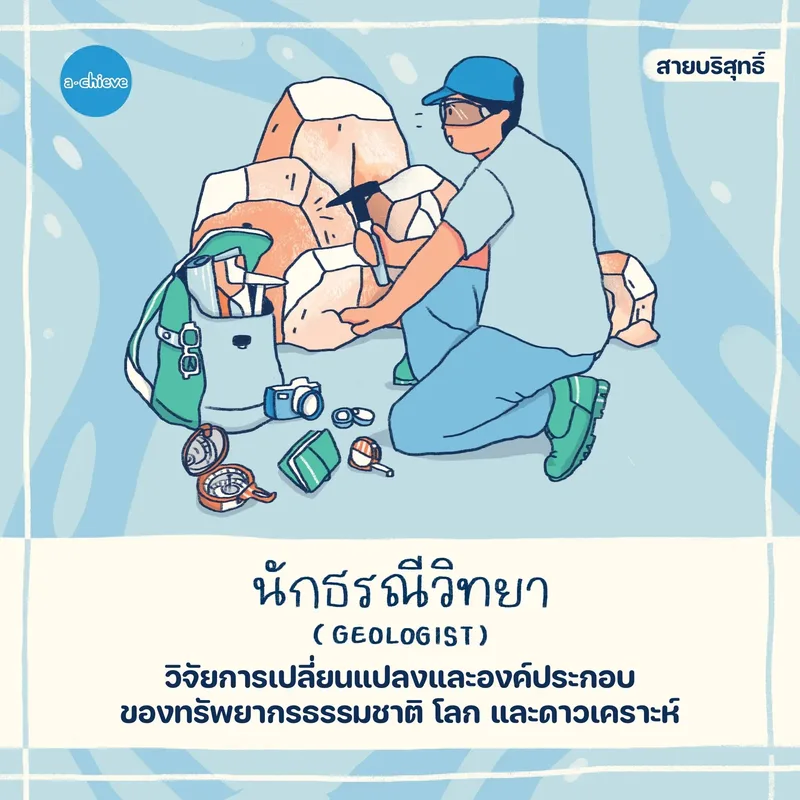 รูปประกอบ: จักรวาลอาชีพ วิทยาศาสตร์