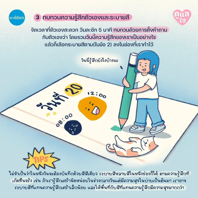 รูปประกอบ: อารมณ์วันนี้สีอะไร? ชวนเข้าใจความรู้สึกตัวเองผ่าน Mood Tracker