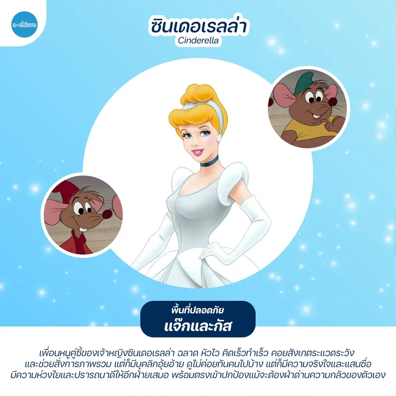 รูปประกอบ: พื้นที่ปลอดภัยของเจ้าหญิงดิสนีย์