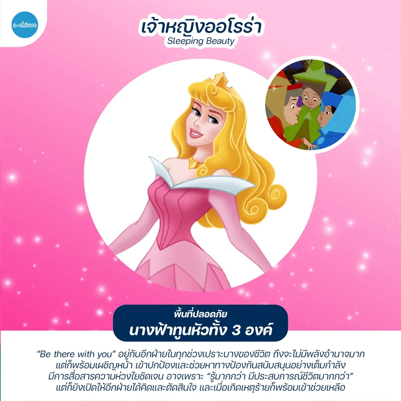 รูปประกอบ: พื้นที่ปลอดภัยของเจ้าหญิงดิสนีย์