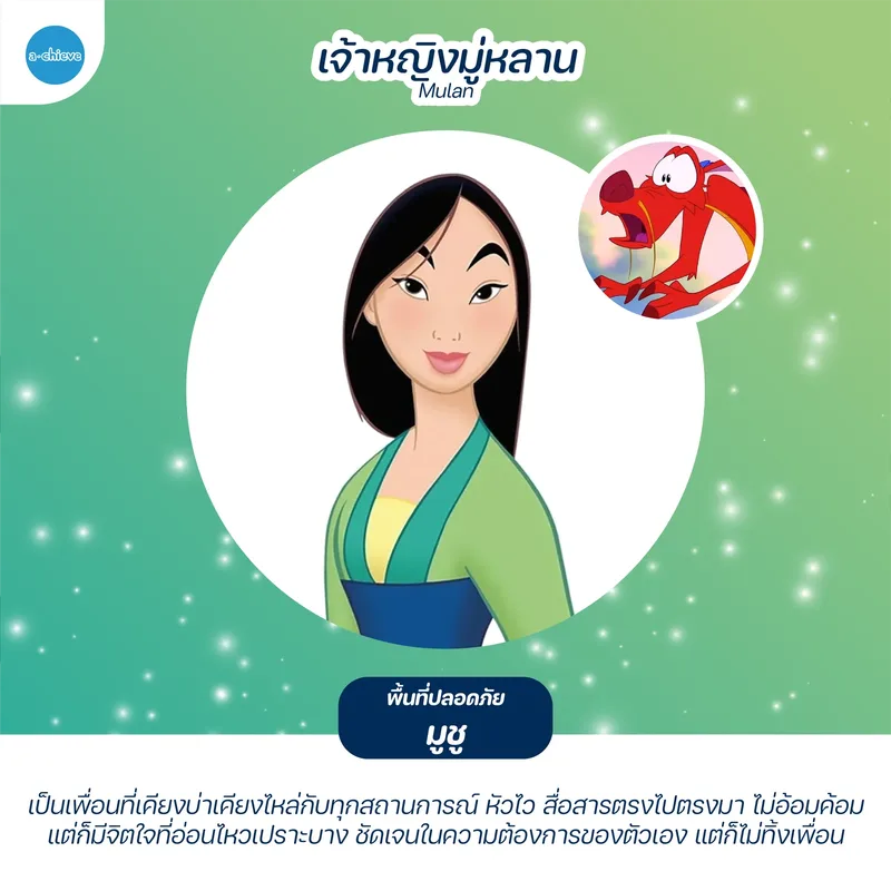 รูปประกอบ: พื้นที่ปลอดภัยของเจ้าหญิงดิสนีย์