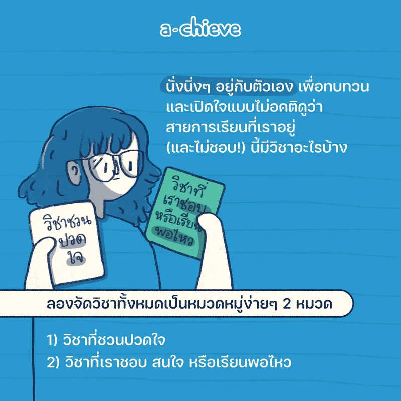 รูปประกอบ: จะไปต่อยังไง ในวันที่เพิ่งรู้ว่าไม่ชอบสายการเรียนที่เลือก
